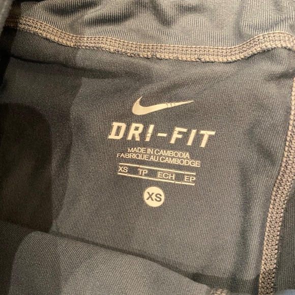 Nike Dri-Fit Gray Shorts Size XS - Picture 2 of 3